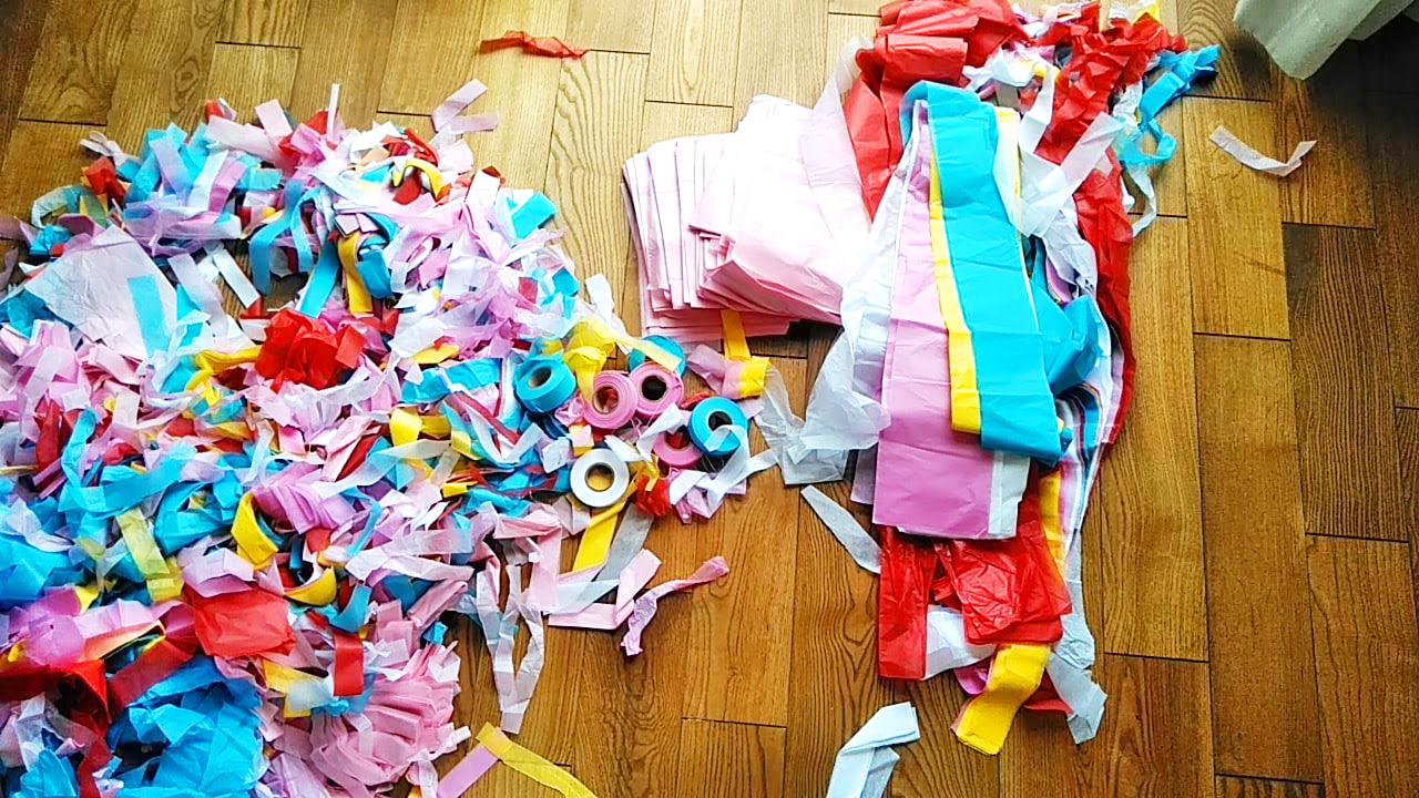 【御礼】合鹿製紙様よりおはながみのご寄付を頂きました。