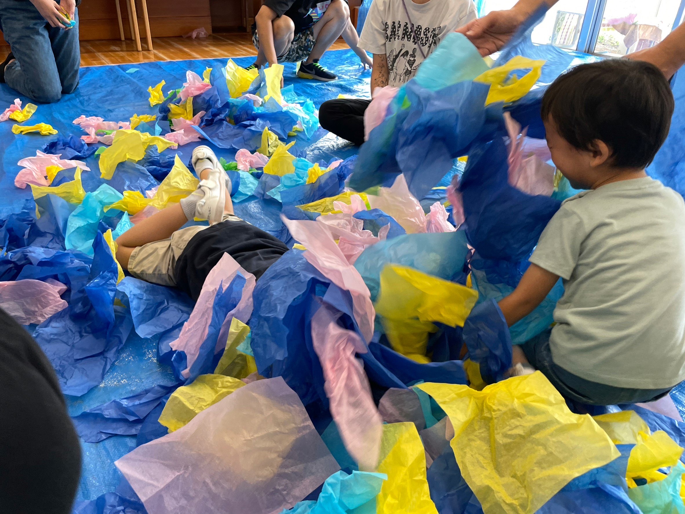 松沢幼稚園活動報告（おたもあ商店）